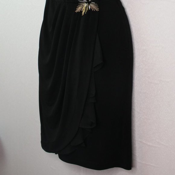 Max & Cleo Black One Shoulder Coctail Dres… - Picture 6 of 11